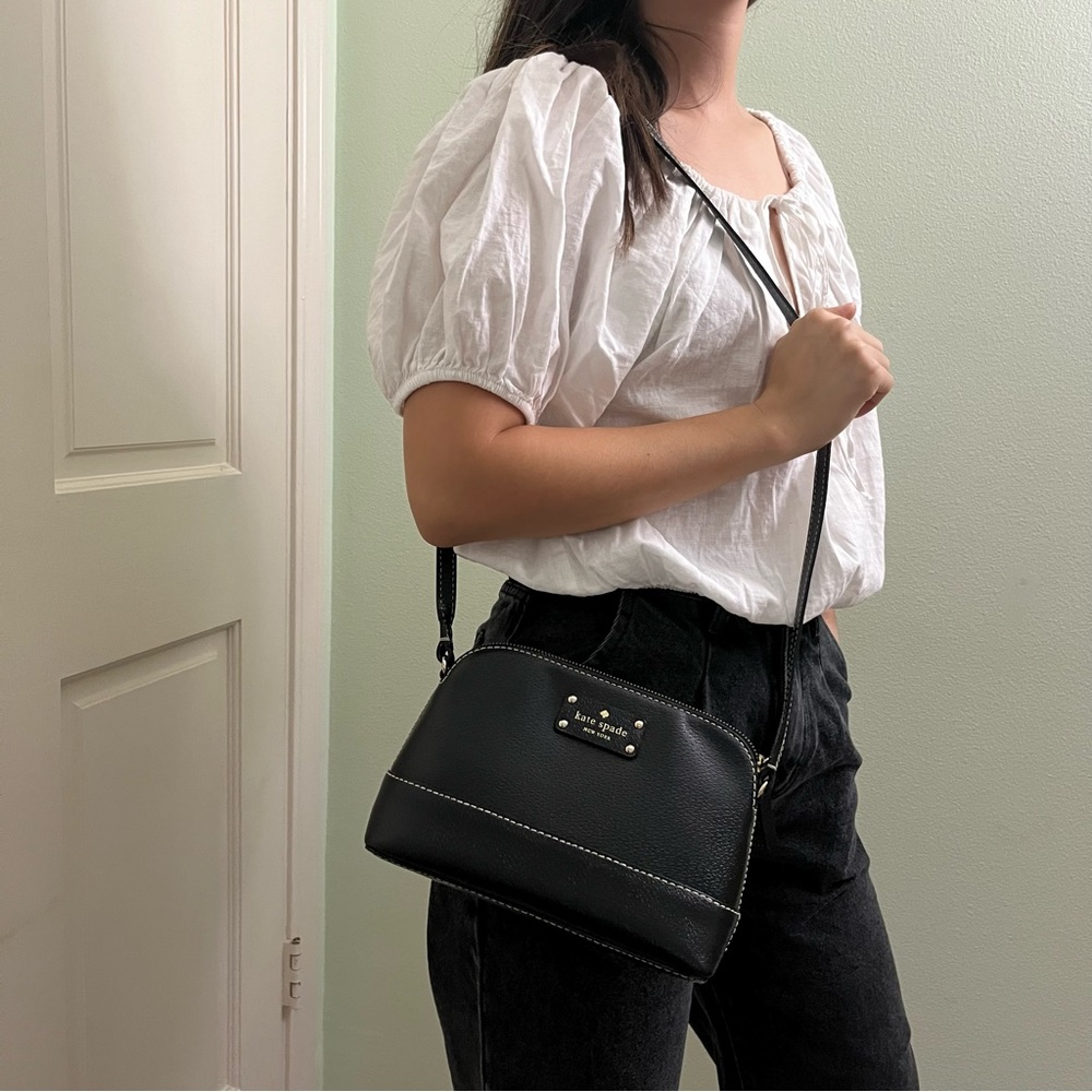 Kate Spade Wellesley Hanna Leather Crossbody Bag